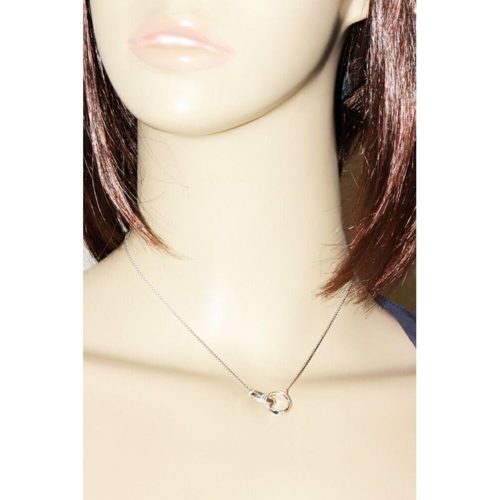 Tiffany Atlas X Interlocking Pendant Necklace - Picture 2 of 4